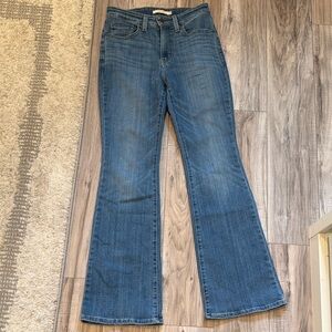 Levi 726 Flare Medium Wash Jeans